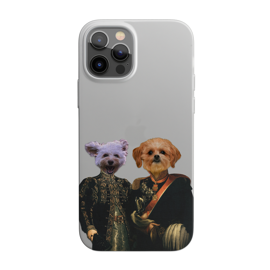 Majestic Duo Pet Portrait Phone Cases