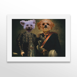 The Majestic Duo Custom Pet Portrait