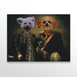The Majestic Duo Custom Pet Portrait