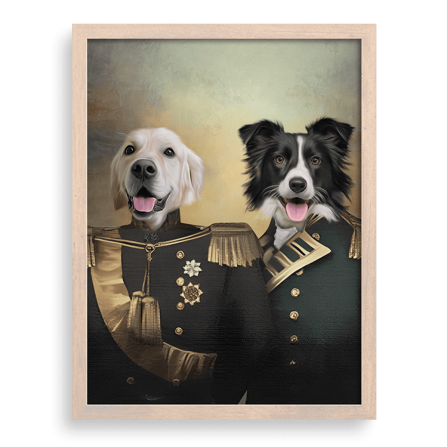 The Protectors Custom Pet Portrait