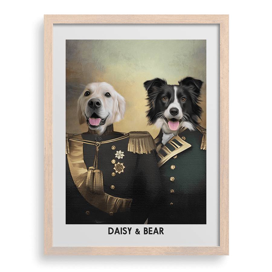 The Protectors Custom Pet Portrait