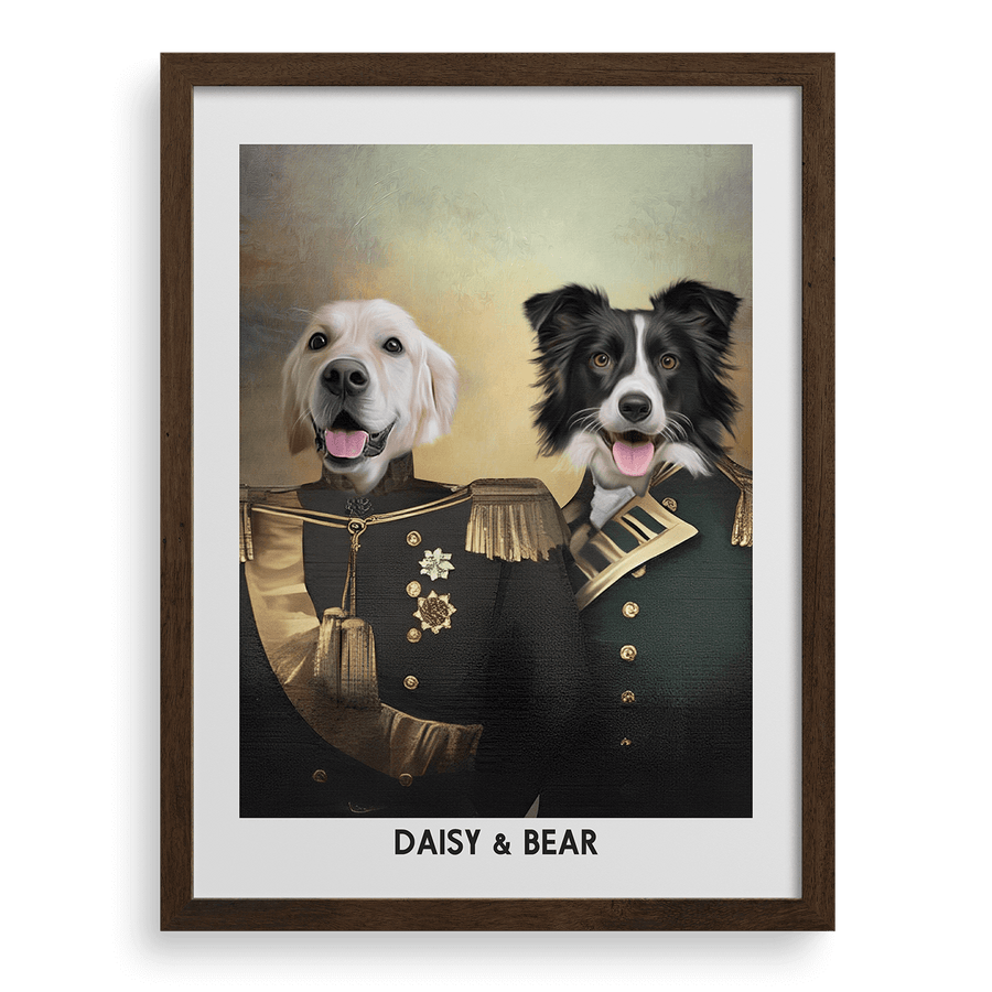 The Protectors Custom Pet Portrait