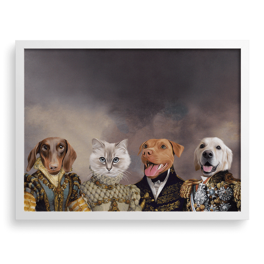 The Royal Court Custom Pet Portrait