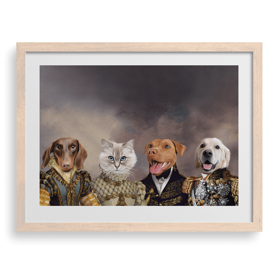 The Royal Court Custom Pet Portrait