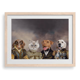 The Royal Court Custom Pet Portrait