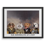 The Royal Court Custom Pet Portrait