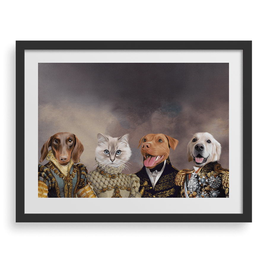 The Royal Court Custom Pet Portrait