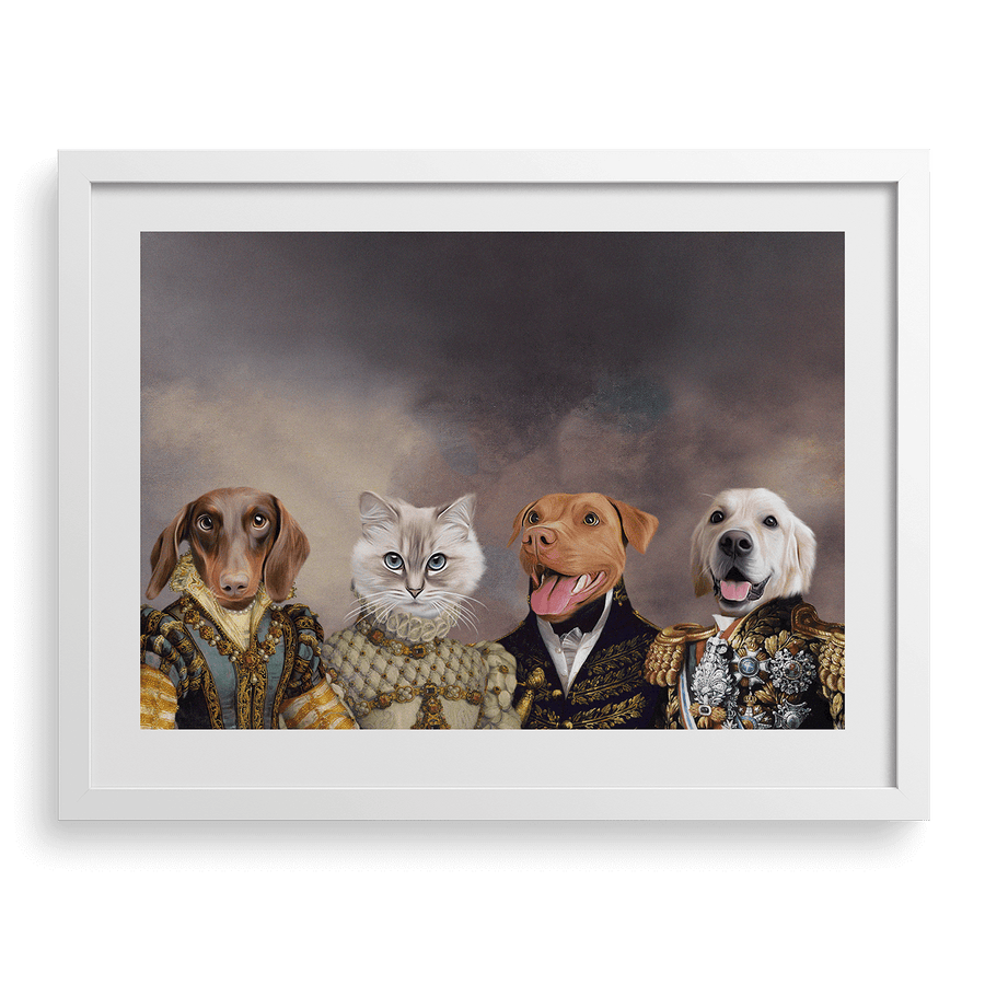The Royal Court Custom Pet Portrait