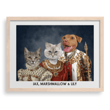 The Royal Court Custom Pet Portrait