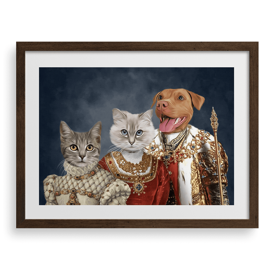The Royal Family Custom Pet Portrait