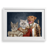 The Royal Family Custom Pet Portrait