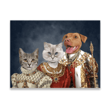 The Royal Family Custom Pet Portrait
