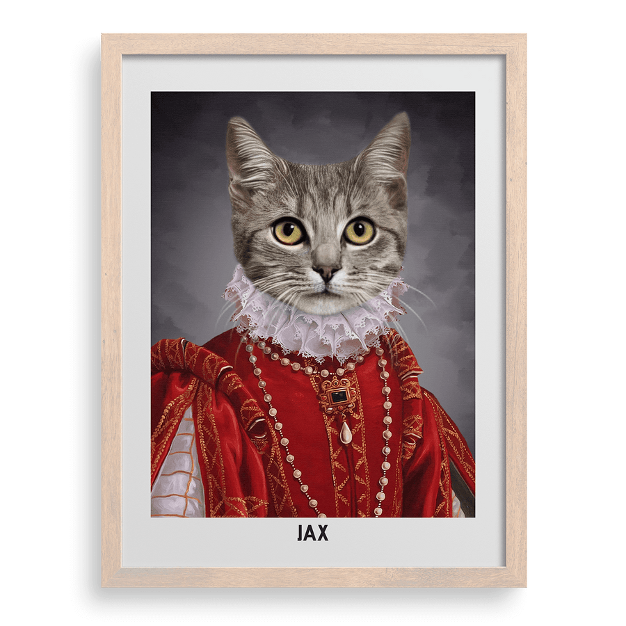Their Highness Custom Pet Portrait