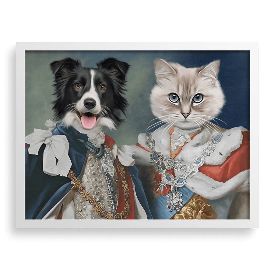 Their Majesties Custom Pet Portraits