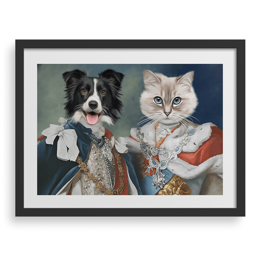 Their Majesties Custom Pet Portraits