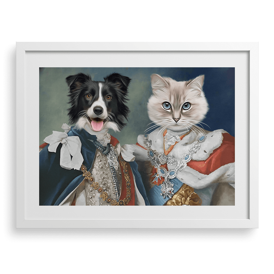 Their Majesties Custom Pet Portraits