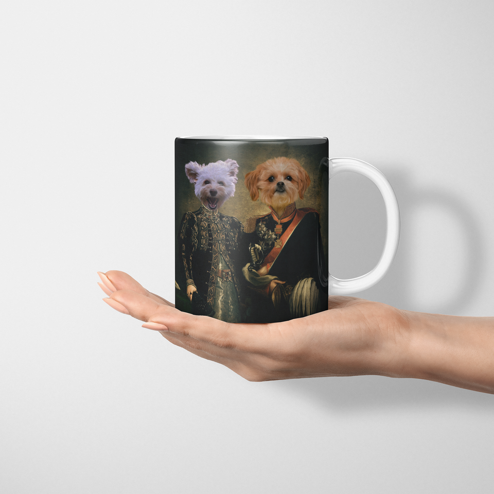 Majestic Duo Custom Pet Portrait Mug