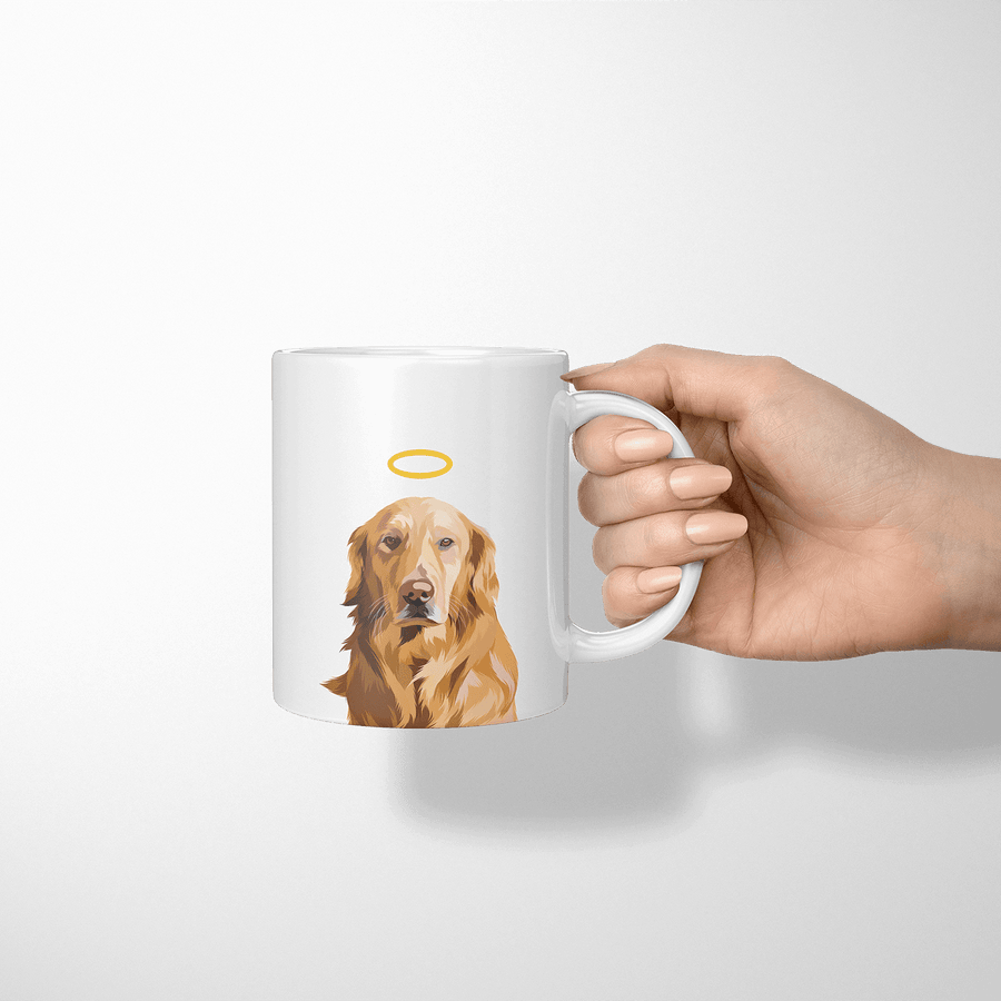 Memorial Pet Portrait Mug