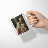 King & Queen Royal Custom Pet Portrait Mug