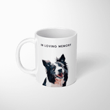 Memorial Pet Portrait Mug