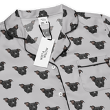 Custom Pet Face Pajama Long Sleeve Shirt