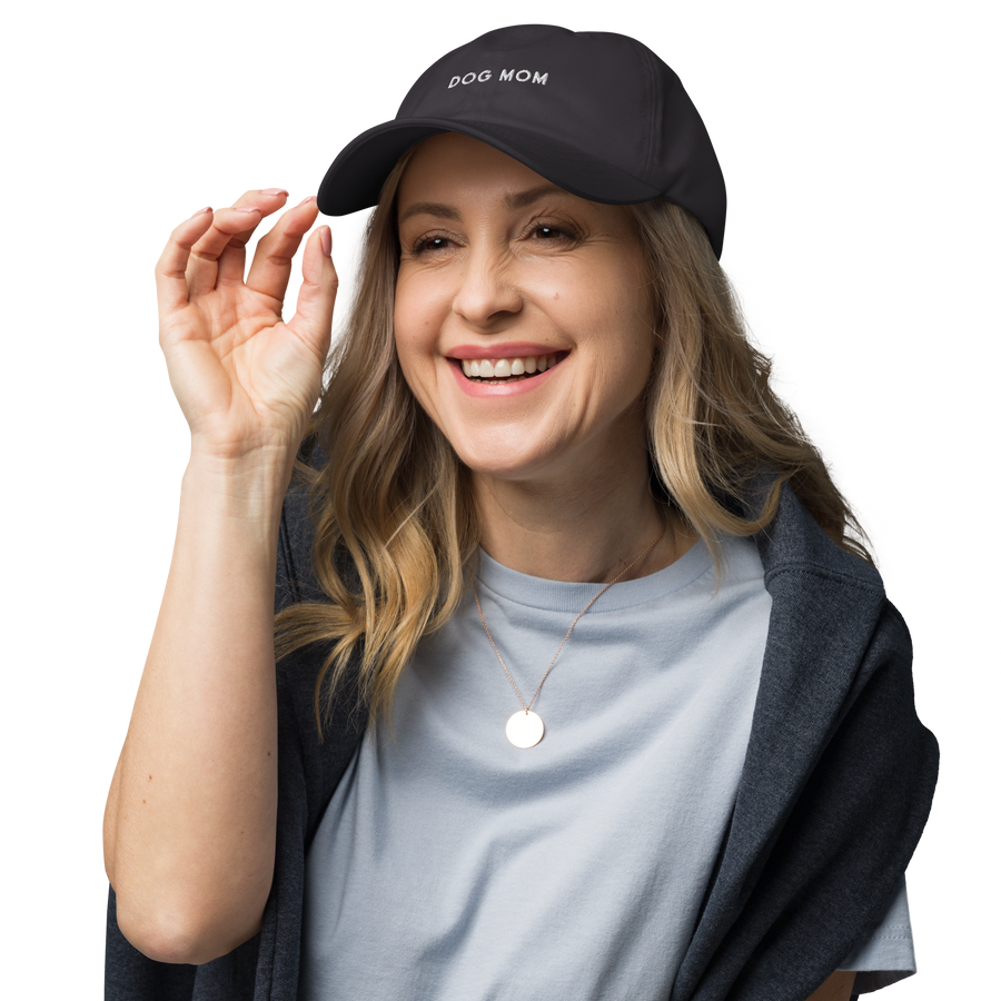 Dog Mom Embroidered Dad Hat