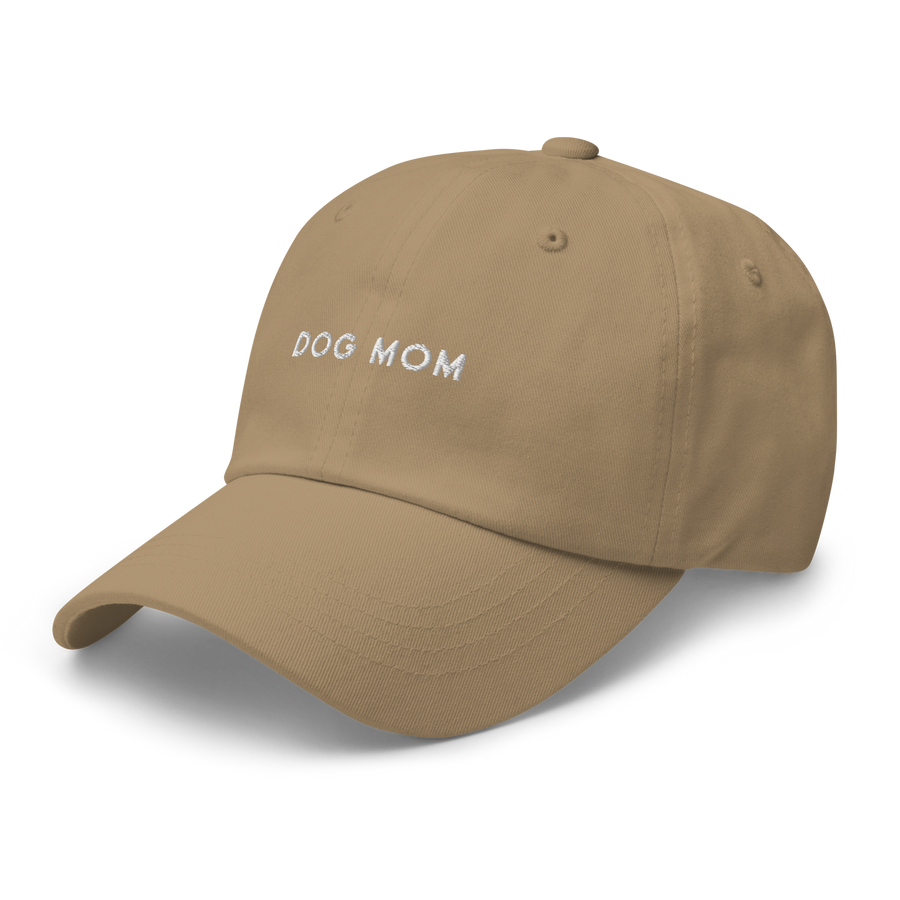 Dog Mom Embroidered Dad Hat