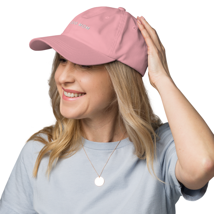 Dog Mom Embroidered Dad Hat