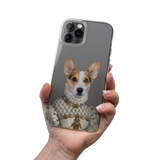 Proper Lady Pet Portrait Phone Cases