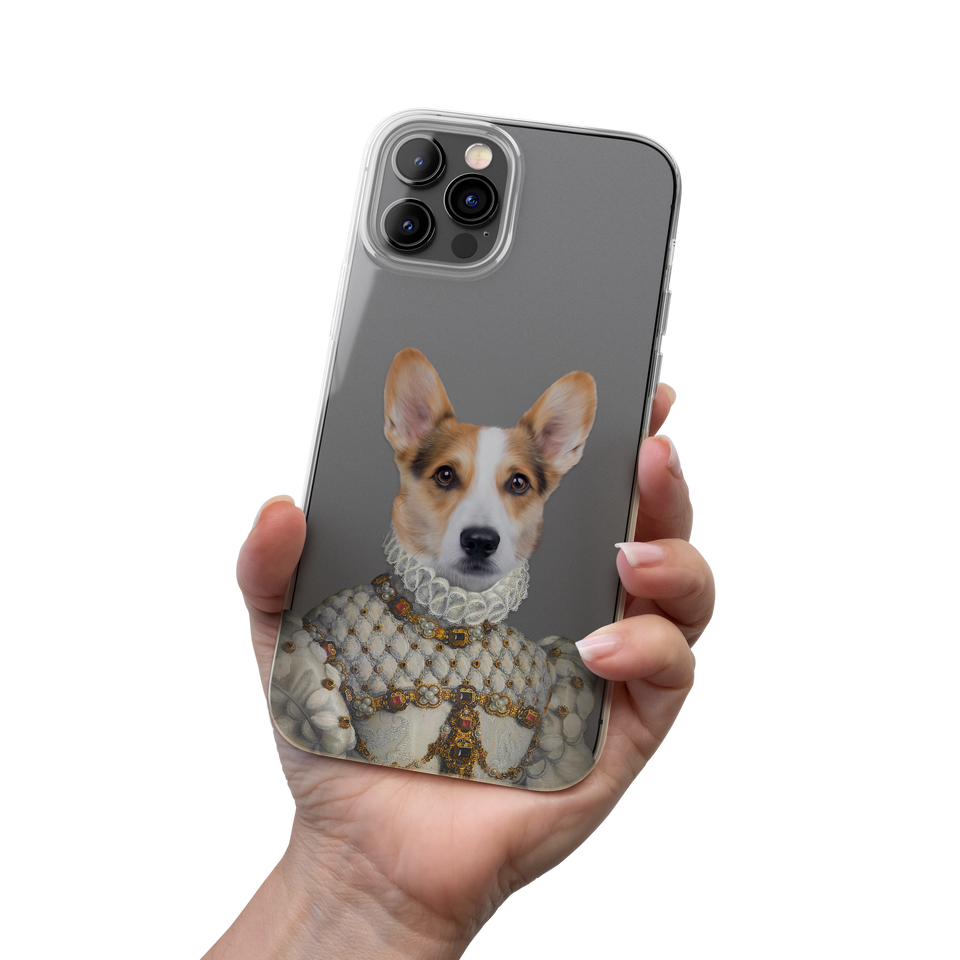 Proper Lady Pet Portrait Phone Cases