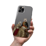 King & Queen Pet Portrait Phone Cases