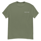 Dog Dad Embroidered T-Shirt