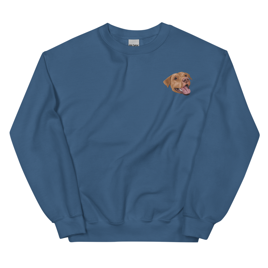 Custom Embroidered Pet Crewneck