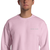 Dog Dad Embroidered Pet Crewneck