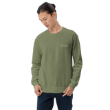 Cat Dad Embroidered Pet Crewneck