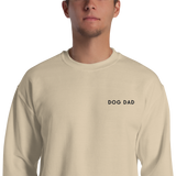 Dog Dad Embroidered Pet Crewneck