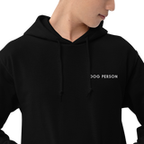 Dog Person Embroidered Hoodie