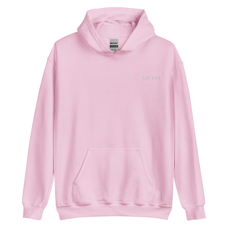 Cat Dad Embroidered Hoodie