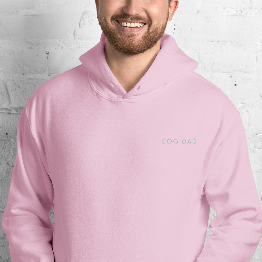 Dog Dad Embroidered Hoodie