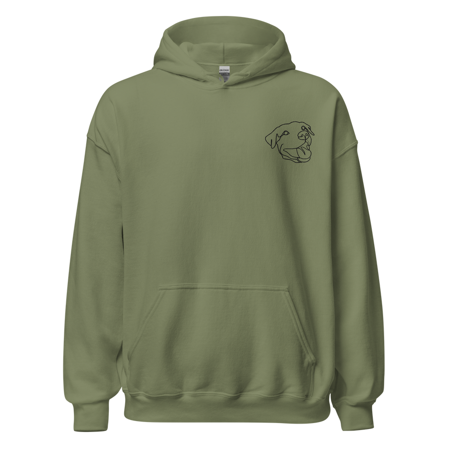Custom Embroidered Pet Hoodie