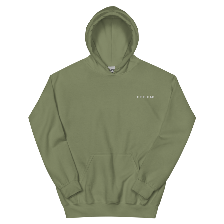 Dog Dad Embroidered Hoodie