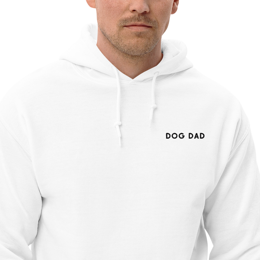 Dog Dad Embroidered Hoodie
