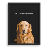 Custom Memorial Pet Portrait