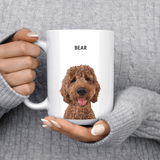 Custom Pet Portrait Mug