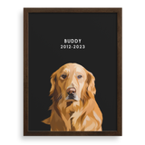 Custom Memorial Pet Portrait
