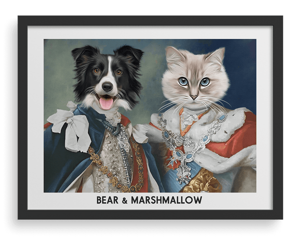 Royal Pet Portraits: Fit for a King or Queen
