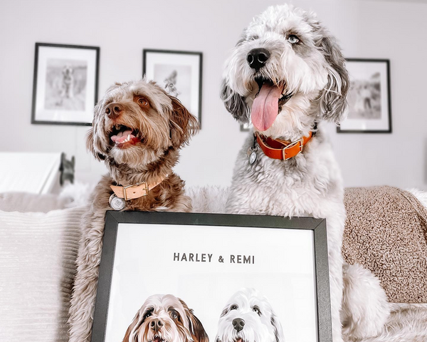 Why a Pet Portrait Is the Perfect Dog Mom Gift