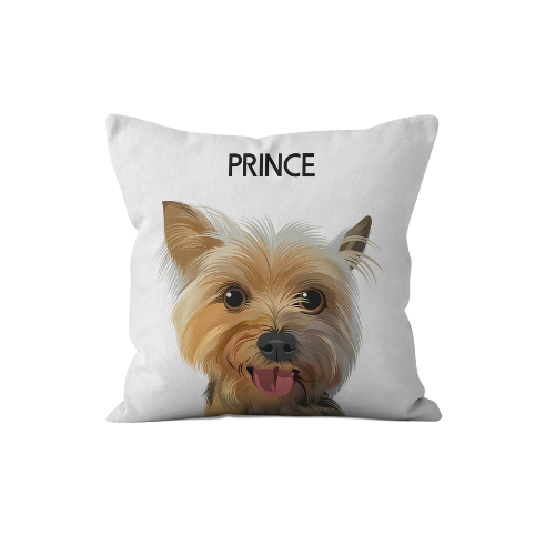 Pet Portrait Pillows: Snuggle Your Pet Even When They’re Not Around