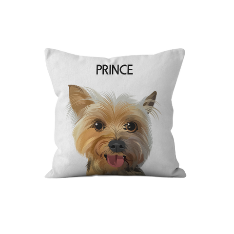 Pet Portrait Pillows: Snuggle Your Pet Even When They’re Not Around