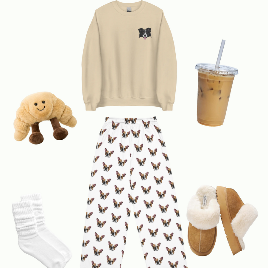Custom Pet Face Pajama Pants